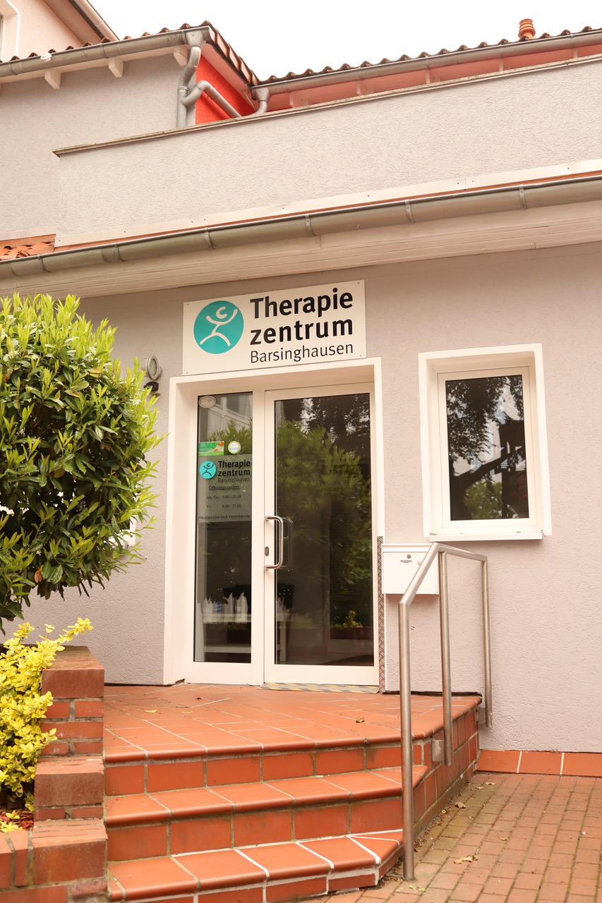Eingang Therapiezentrum Barsinghausen